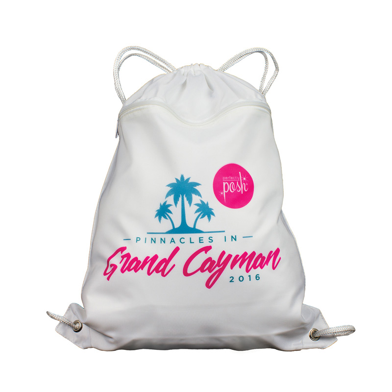 Drawstring Backpack for Towel for Two & Picnic Blanket