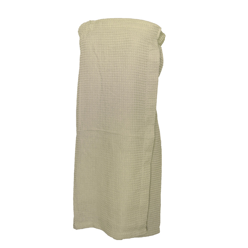 Women's Waffle Weave 29" Spa Towel Wrap (Color Embroidered)